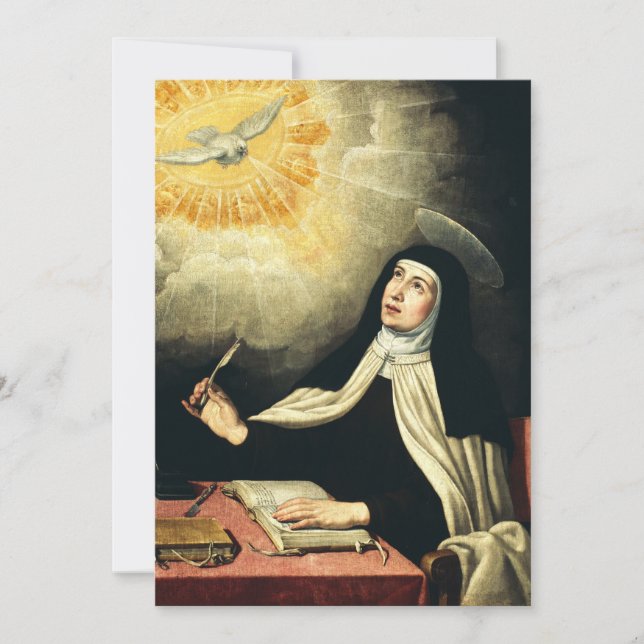 Saint Teresa of Avila Invitation (Front)