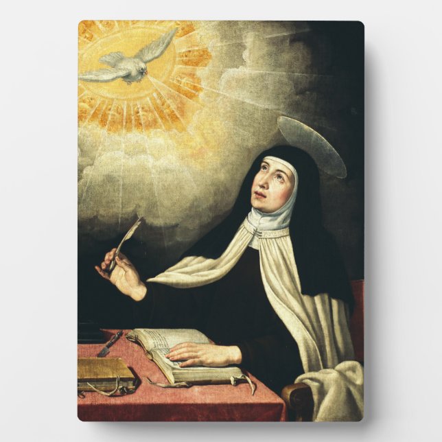 Saint Teresa of Avila Plaque (Front)