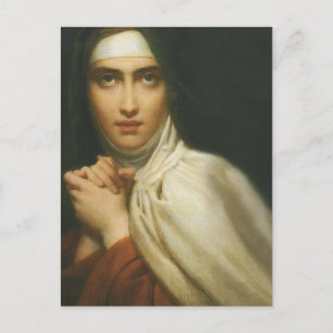 SAINT TERESA OF AVILA POSTCARD