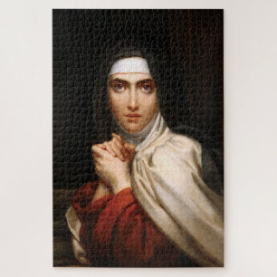 Saint Teresa of Avila Reformer and Teacher of Pray Jigsaw Puzzle