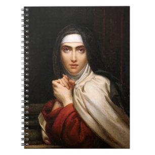 Saint Teresa of Avila Reformer and Teacher of Pray Notebook