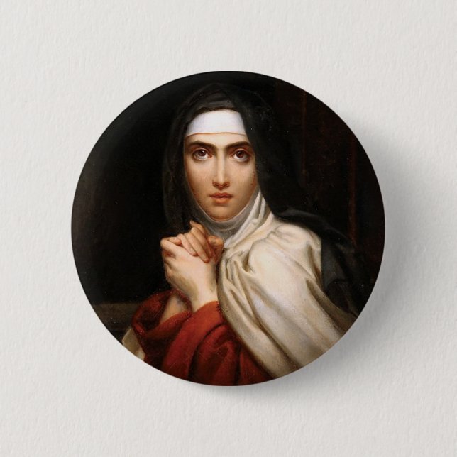 Saint Teresa of Jesus Button (Front)