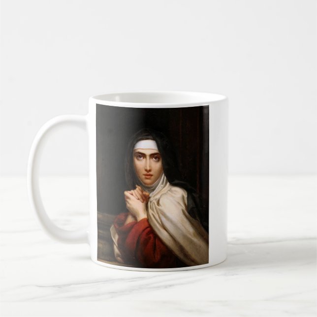 Saint Teresa of Jesus Coffee Mug (Left)