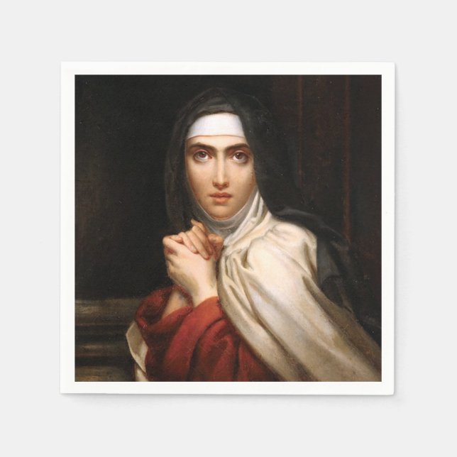 Saint Teresa of Jesus Napkins (Front)