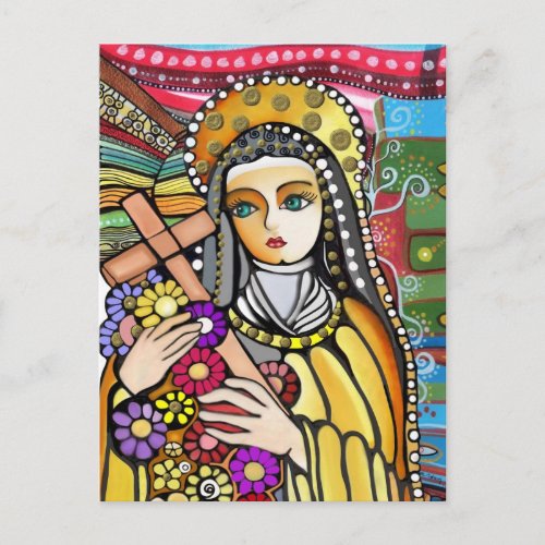 Saint Teresa of Jesus Postcard