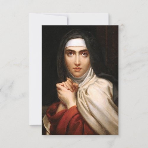 Saint Teresa of Jesus Thank You Card