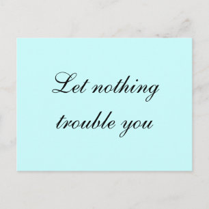 Saint Teresa Quote Postcard