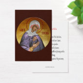 Saint Thekla Mini-Prayer Card (Desk)