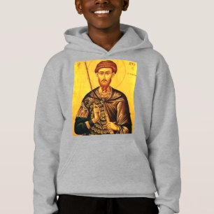 Saint Theodore Tiron orthodox icon Hoodie