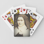 Saint Therese Of Lisieux Playing Cards at Zazzle