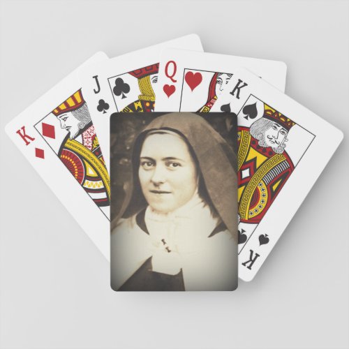 SAINT THERESE OF LISIEUX POKER CARDS