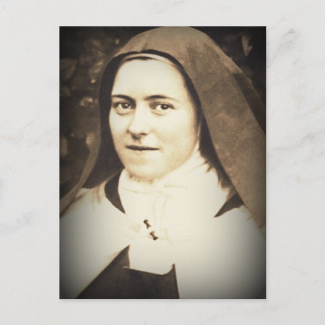 SAINT THERESE OF LISIEUX POSTCARD (Front)