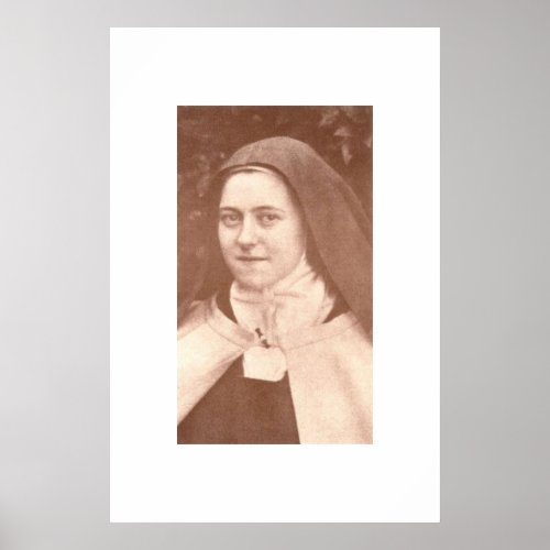 Saint Therese Of Lisieux Poster