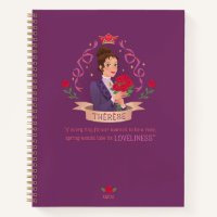 Saint Thérèse of Lisieux Spiral Notebook