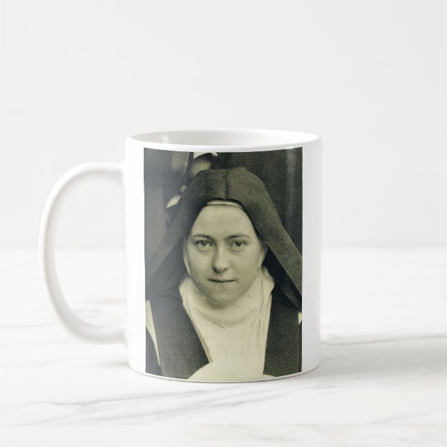 Saint Therese of the Child Jesus and the Holy Face Coffee Mug (Left)