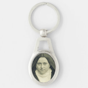 Saint Therese of the Child Jesus and the Holy Face Keychain