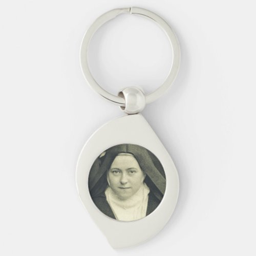 Saint Therese of the Child Jesus and the Holy Face Keychain