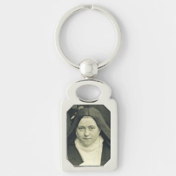 Saint Therese Of The Child Jesus And The Holy Face Keychain by pantocratorsavaot at Zazzle