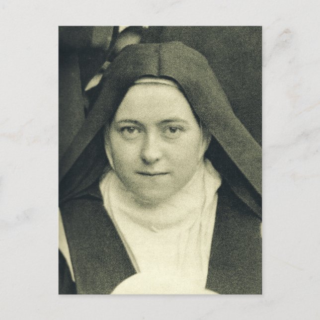 Saint Therese of the Child Jesus and the Holy Face Postcard (Front)