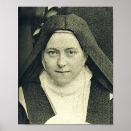 Saint Therese of the Child Jesus and the Holy Face Poster