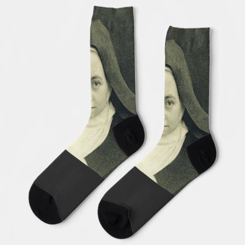 Saint Therese of the Child Jesus and the Holy Face Socks
