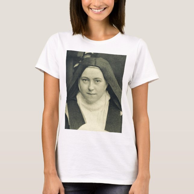 Saint Therese of the Child Jesus and the Holy Face T-Shirt (Front)