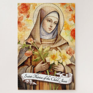 Saint Thérèse of the Child Jesus Jigsaw Puzzle