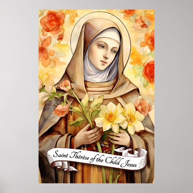 Saint Thérèse of the Child Jesus Poster (Front)