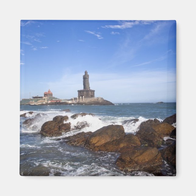 Saint Thiruvalluvar Statue | Tamil Nadu, India Magnet (Front)