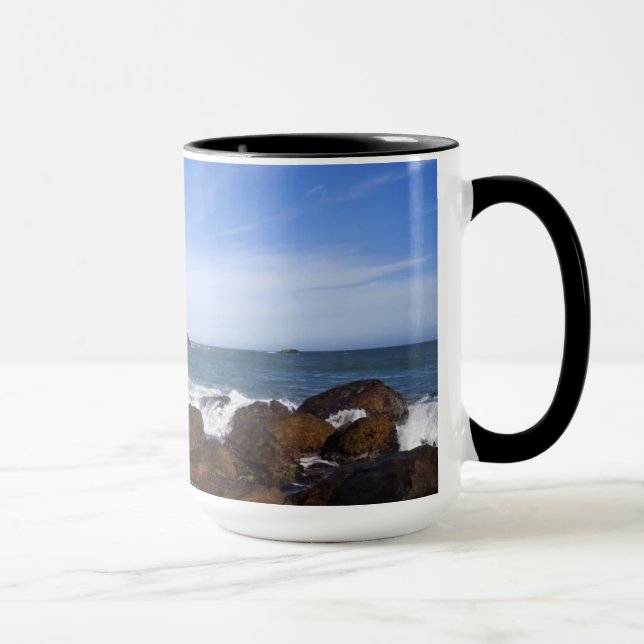 Saint Thiruvalluvar Statue | Tamil Nadu, India Mug (Right)