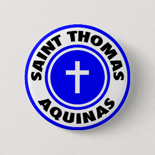 Saint Thomas Aquinas Button