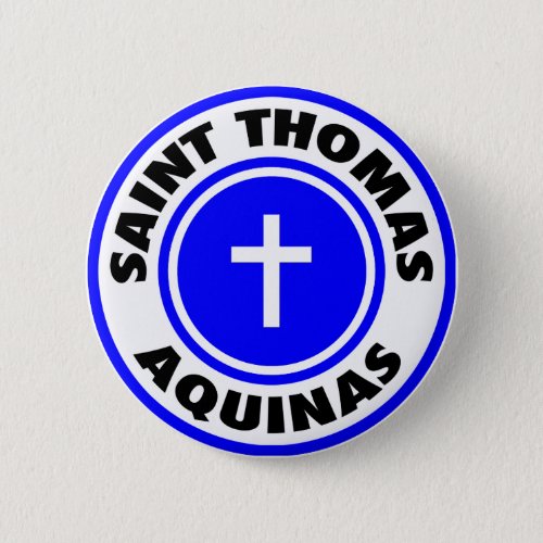 Saint Thomas Aquinas Button