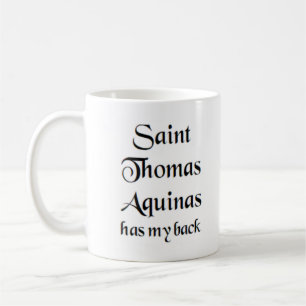 saint thomas aquinas coffee mug