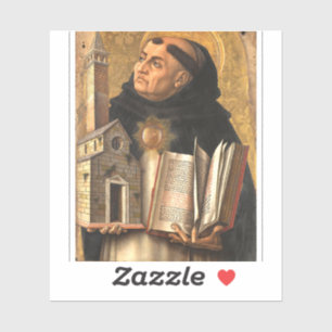 Saint Thomas Aquinas Doctor of Truth Sticker