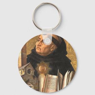 Saint Thomas Aquinas Keychain