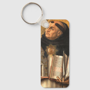 Saint Thomas Aquinas Keychain