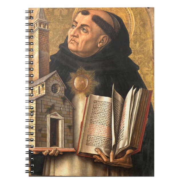 Saint Thomas Aquinas Notebook (Front)