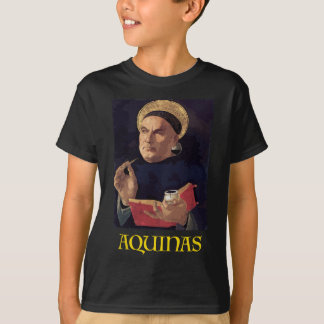 Saint Thomas Aquinas Painting Catholic T-Shirt