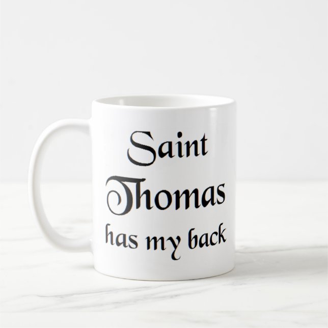 saint thomas coffee mug (Left)