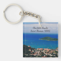 Saint Thomas Island Key Chain
