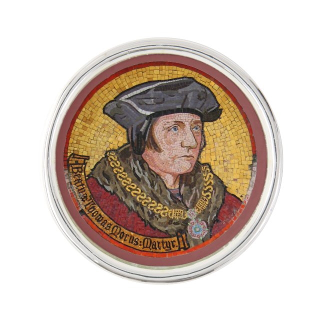 Saint Thomas More: Lapel Pin (Front)