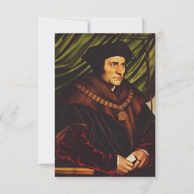 Saint Thomas More Thank You Card (Front)