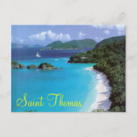 Saint Thomas postcard