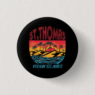 Saint Thomas Virgin Islands Surfing Beach Ocean Va Button
