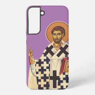 Saint Timothy of Ephesus Traditional Orthodox Art Samsung Galaxy S22+ Case