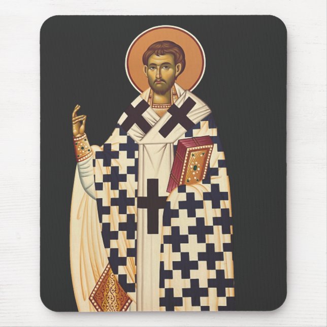 Saint Timothy the first Christian bishop of Ephes  Mouse Pad (Front)