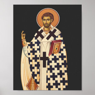 Saint Timothy the first Christian bishop of Ephes  Poster