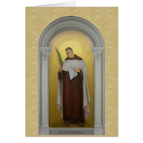 Saint Titus Brandsma Carmelite Saints Priest