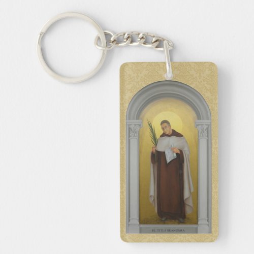 Saint Titus Brandsma Carmelite Saints Priest  Keychain