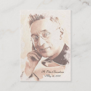 Saint Titus Brandsma Catholic Prayer Priest Place Card